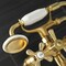 Kingston Brass KS228SB Deck Mount Clawfoot Tub Faucet with Hand Shower, Brushed Brass KS228SB - alternate 6